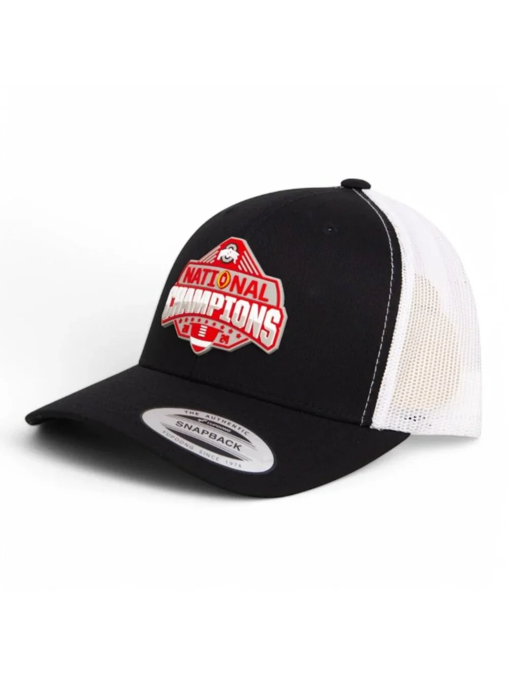 Ohio State Buckeyes 2024 CFP National Champions YP Classic Snapback Trucker Hat